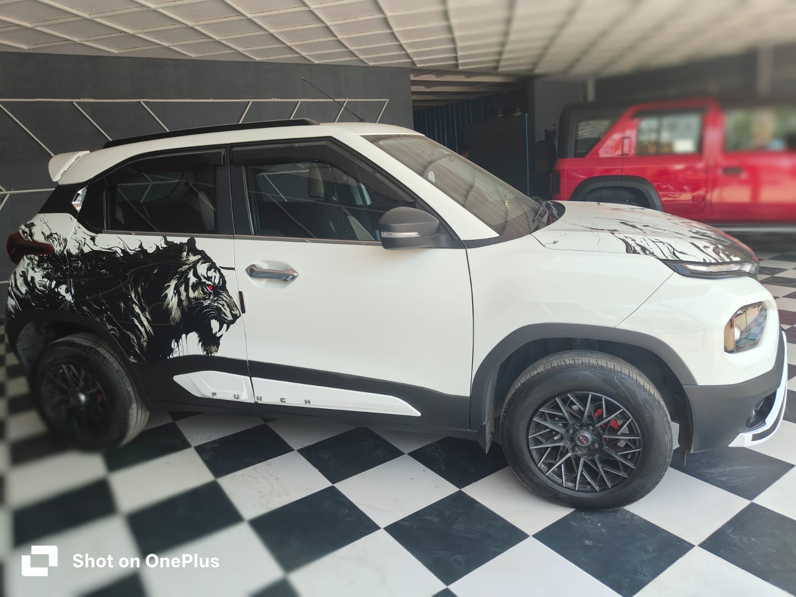 Luxury car detail